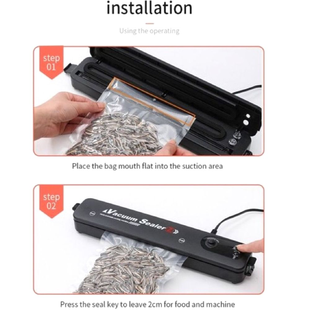 Vacuum Sealer + 10 Bags